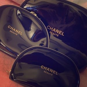 Chanel makeup bags